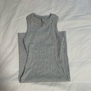 Skims cotton rib tank dress
